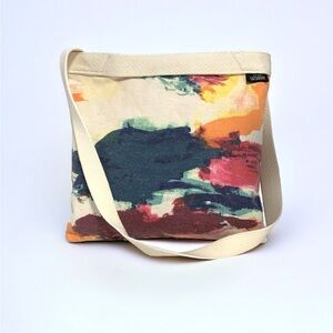 Kate Spade Saturday Watercolour Print Sustainable Canvas Shopper / Tote Bag